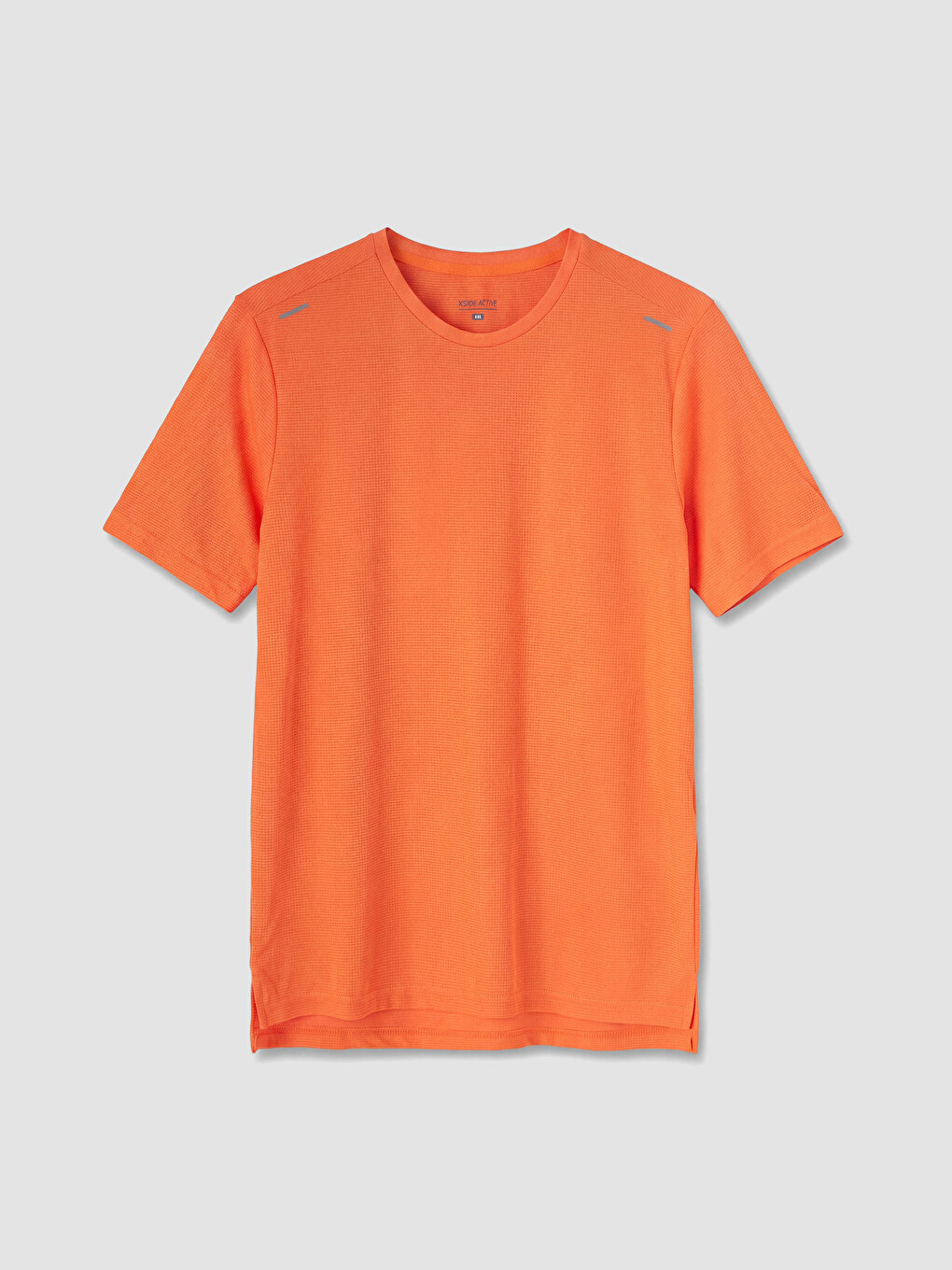 T-shirt sportiv me jakë të rrumbullakët për burra-4