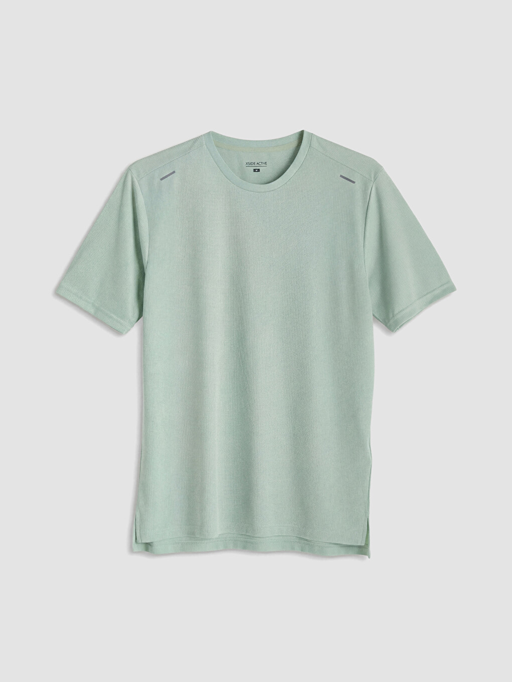 T-shirt Sportiv Me Jakë Të Rrumbullakët Për Burra-4