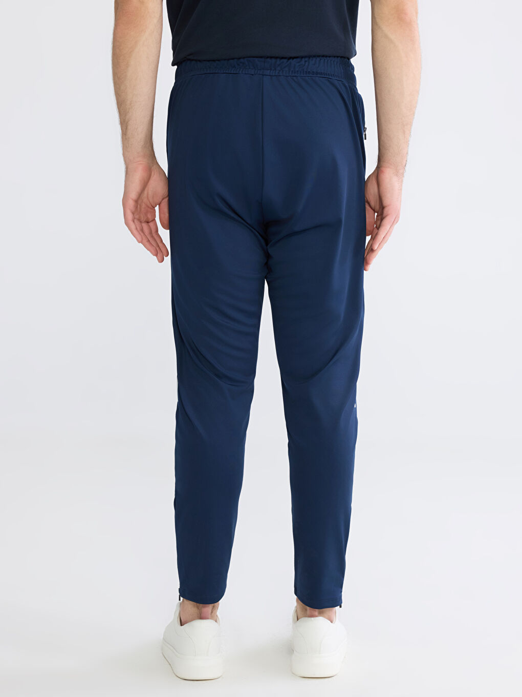 Lacivert Standart Kalıp Erkek Eşofman Altı-7