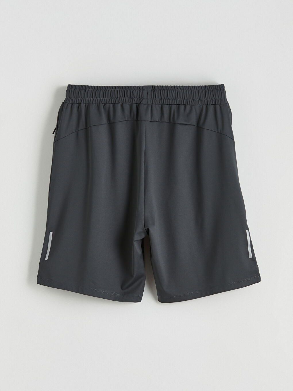 Gri Standart Kalıp Erkek Spor Şort-7