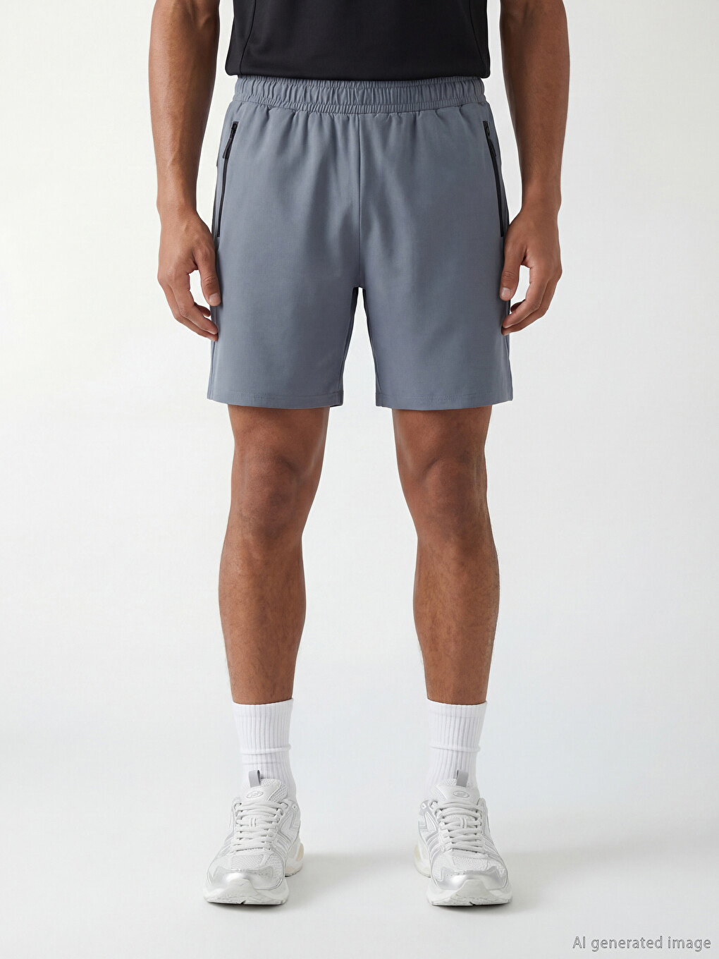 Shorts De Sport Pour Homme À Coupe Régulière-1