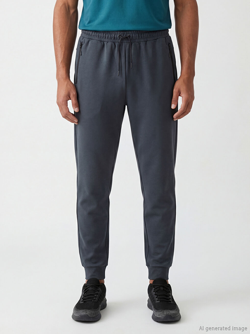 Pantalons de survêtement jogger pour Hommes à coupe standard-1