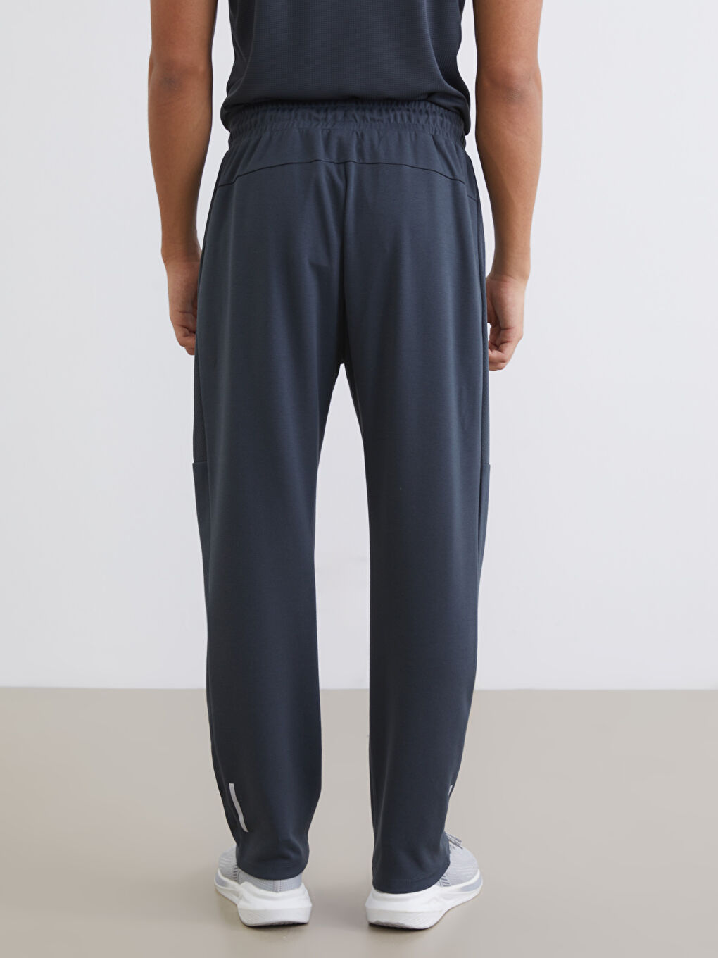 Gri Standart Kalıp Erkek Eşofman Altı-3