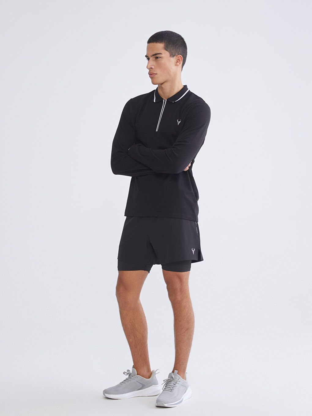 Muškarac CRNA Aktivne kratke hlače