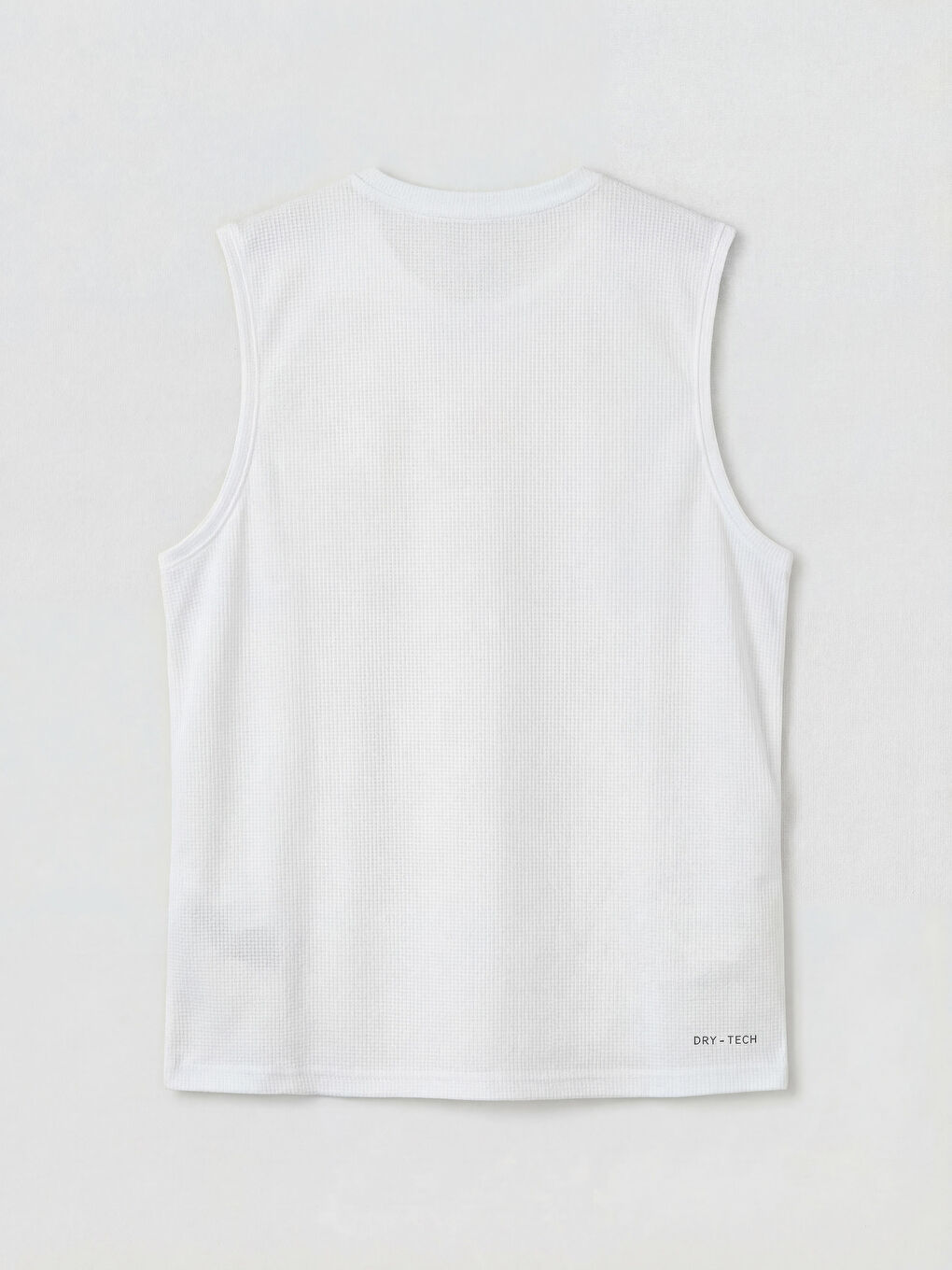 Man WHITE Athletic Tank Top-1