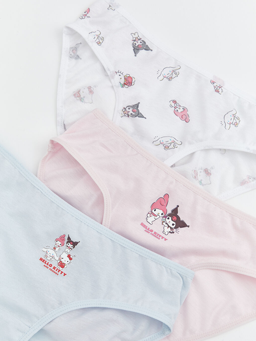 Girl WHITE Knickers-1