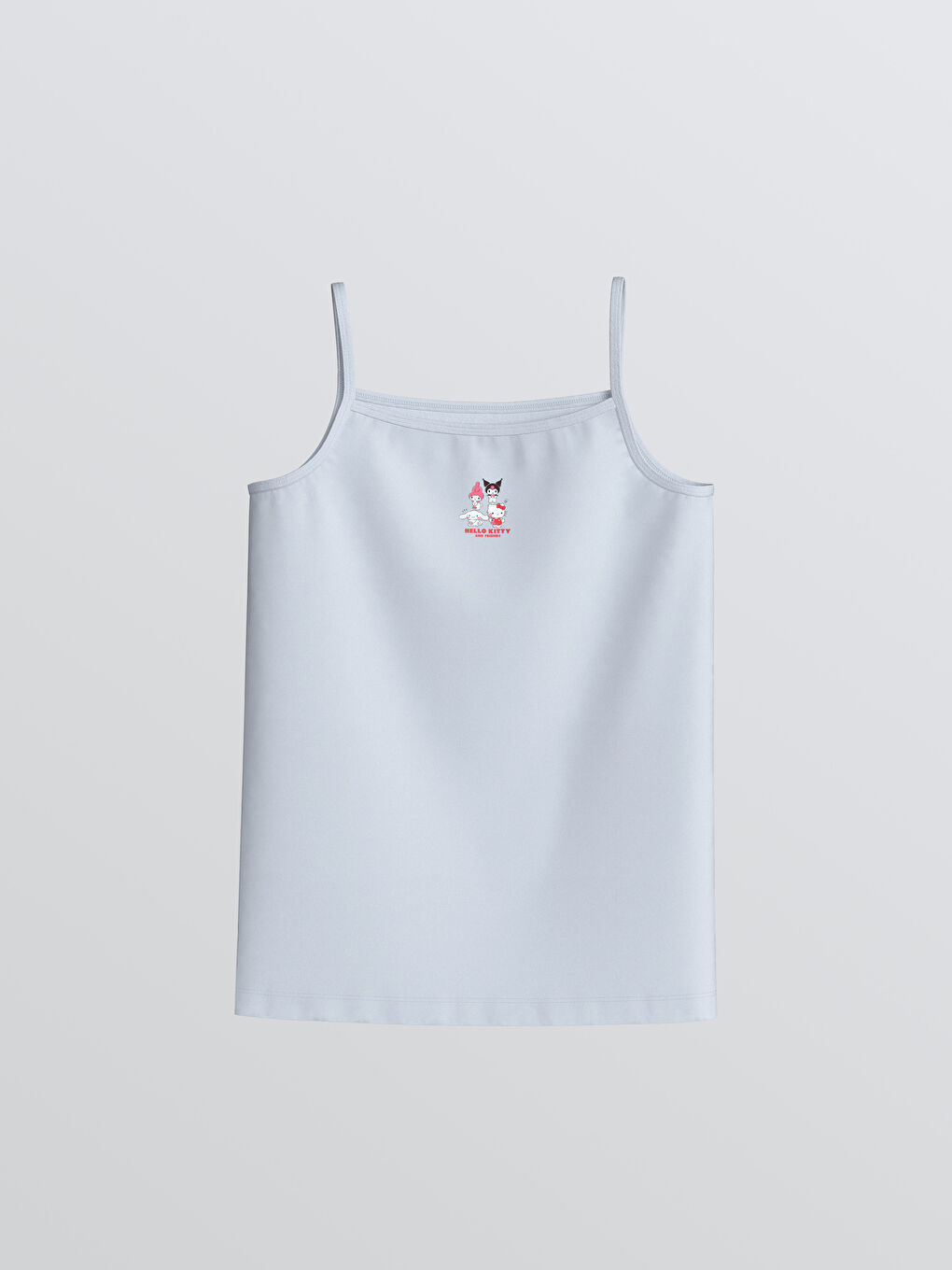 Mädchen WEISS Unterhemd-1