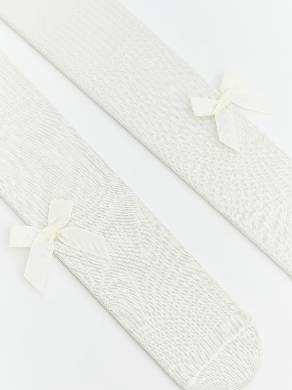 Baby Girl ECRU Tights-1