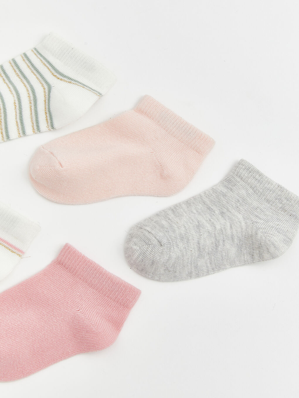 جوارب رياضية وردي طفلة-1