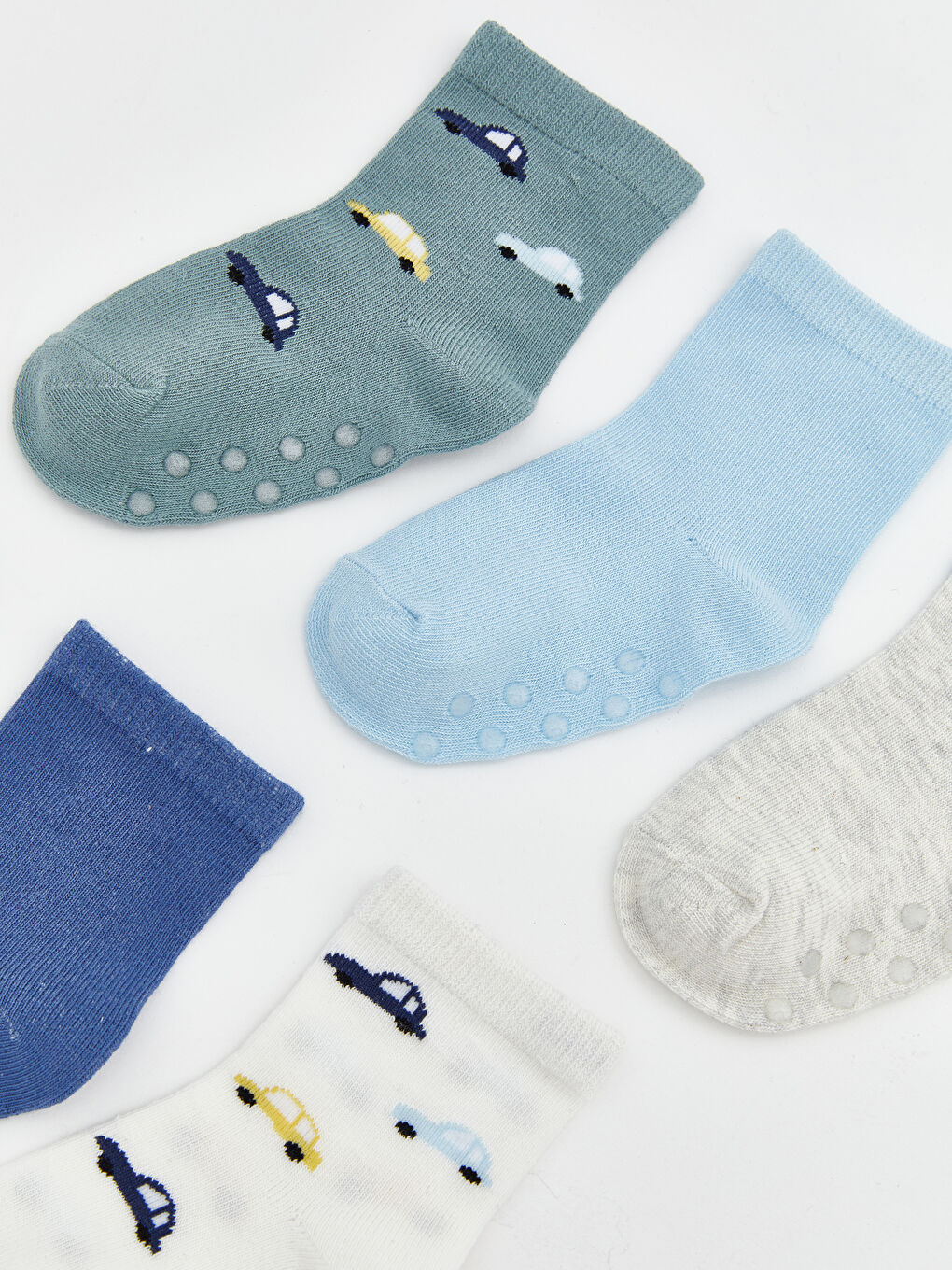 جوارب للكاحل فيروزي طفل رضيع-1