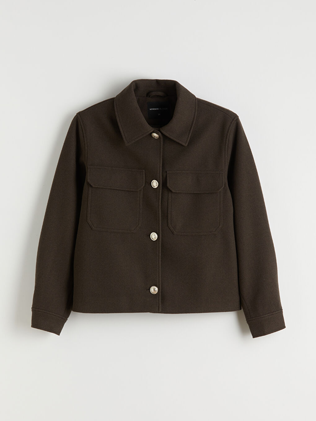 ئۆڤەرشێرت قاوه‌یی ژن-5