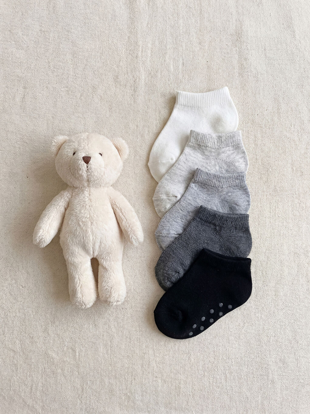 Basic Baby Boys' Trainer Socks 5-Pack