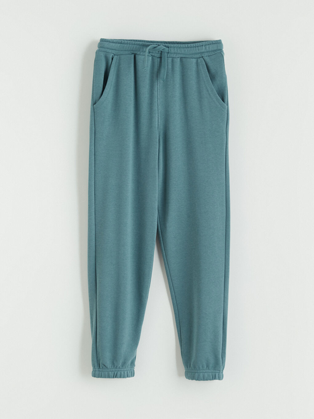 Yeşil Beli Lastikli Erkek Çocuk Jogger Eşofman Altı