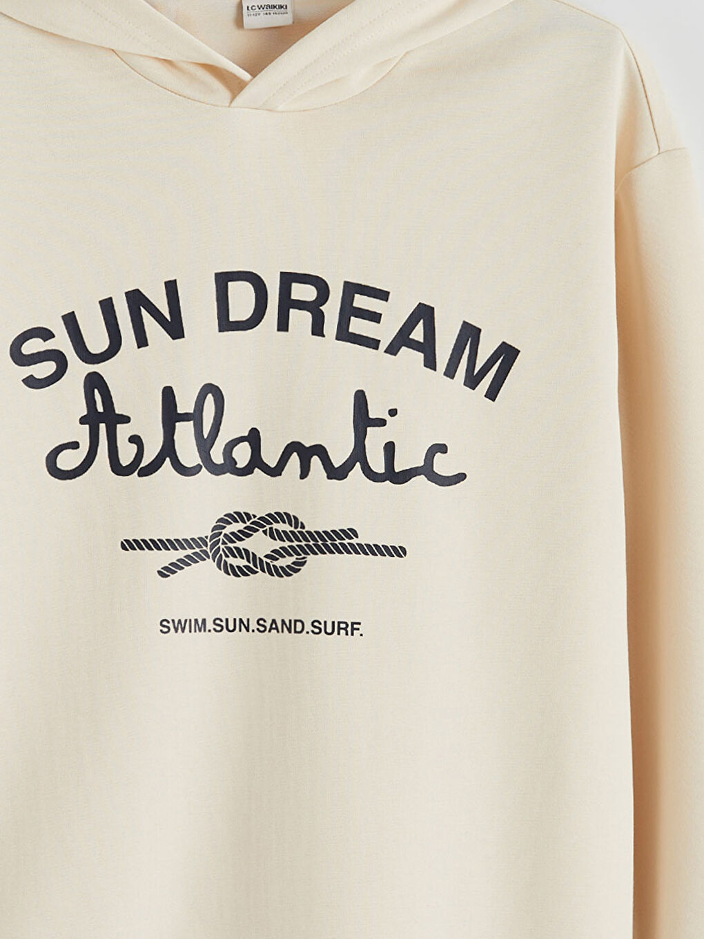 Dječak BEŽ Majica s kapuljačom/Dukserica-2