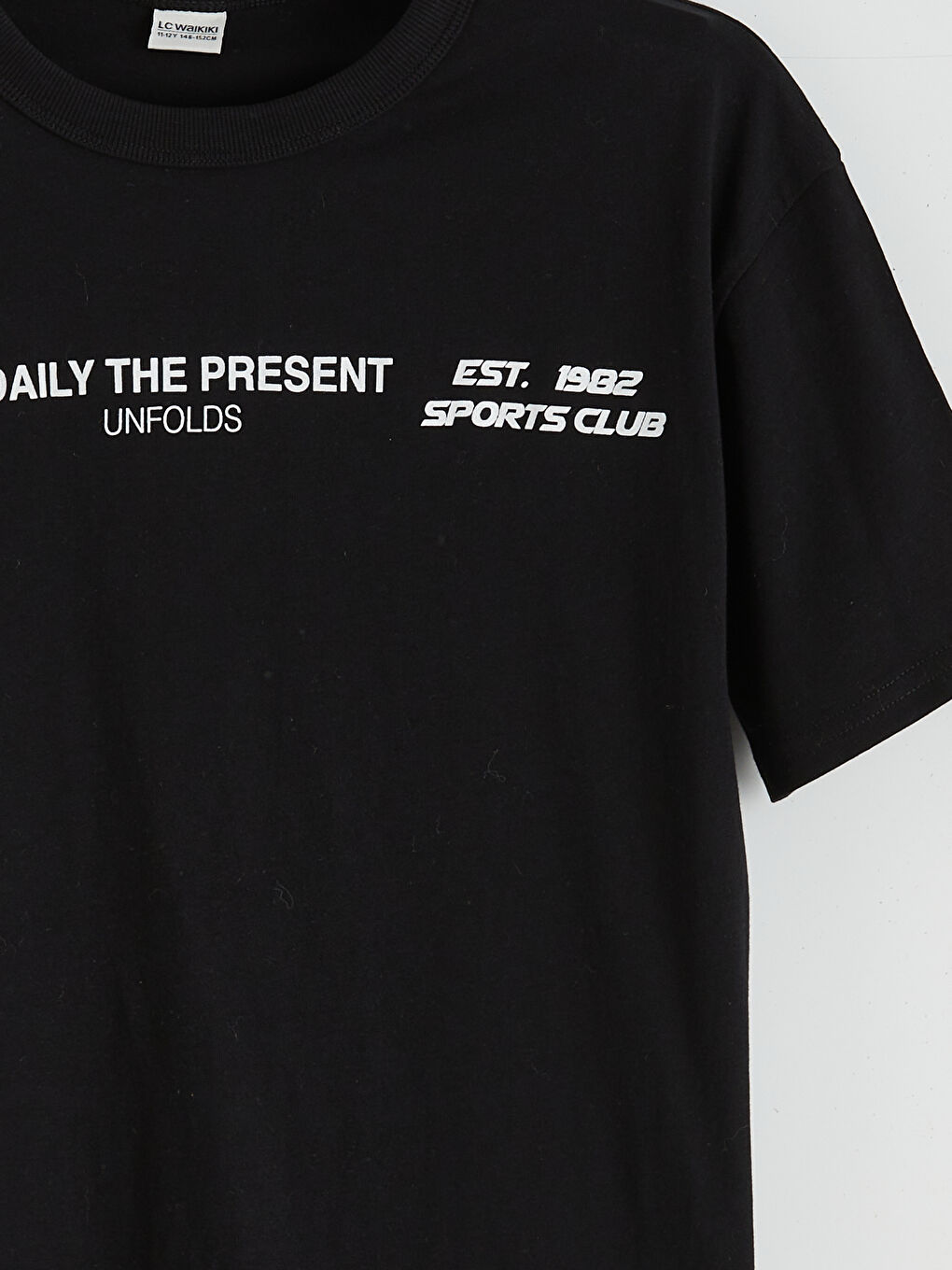 Ұлдар қара Футболка-3