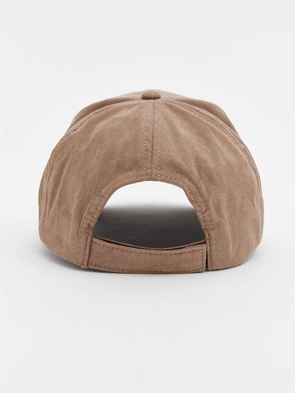 Bej Süet Görünümlü Erkek Kep Şapka -2