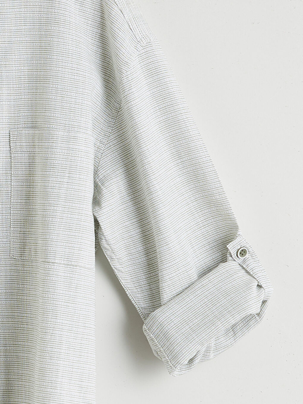 Mandarin Collar Shirt for Boys-3