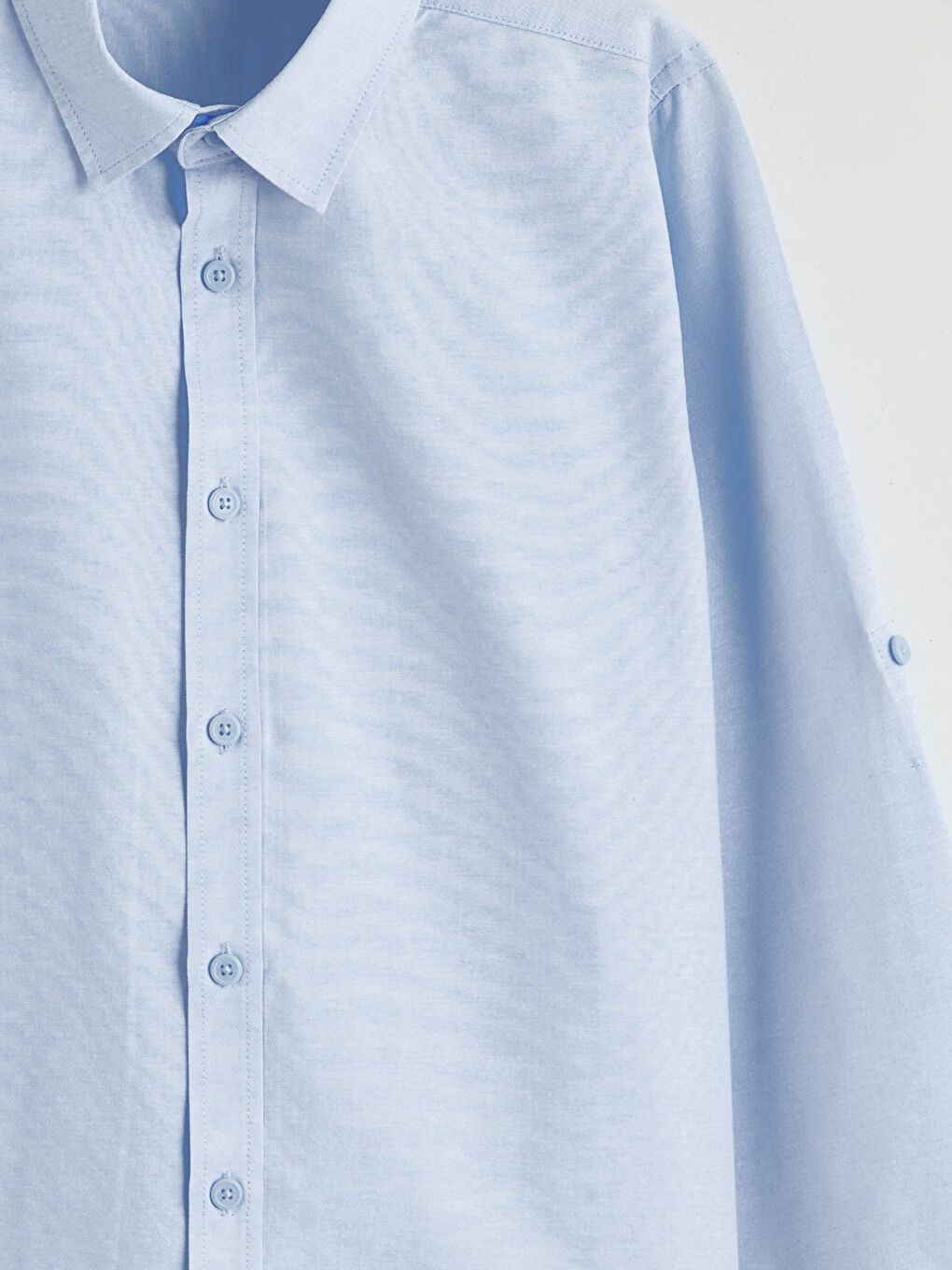 Boys' Basic Long Sleeve Shirt-2