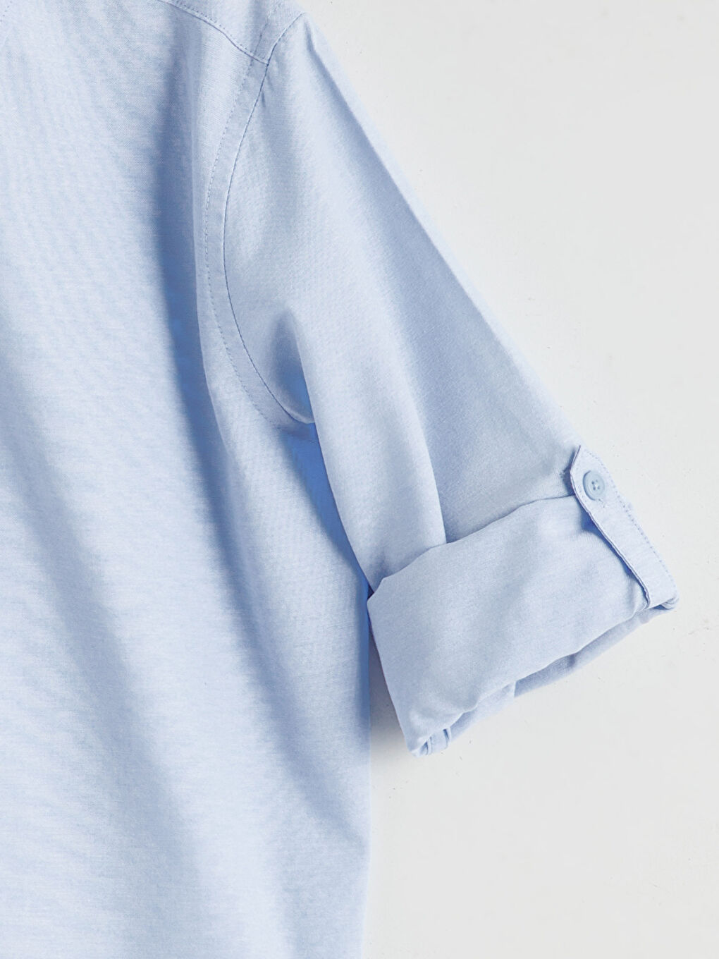 Boys' Basic Long Sleeve Shirt-3