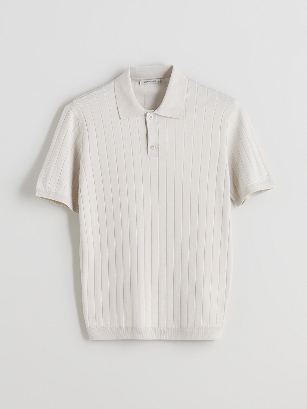 Polo Neck Short Sleeve Men's Knitwear Sweater -S62194Z8-YVP