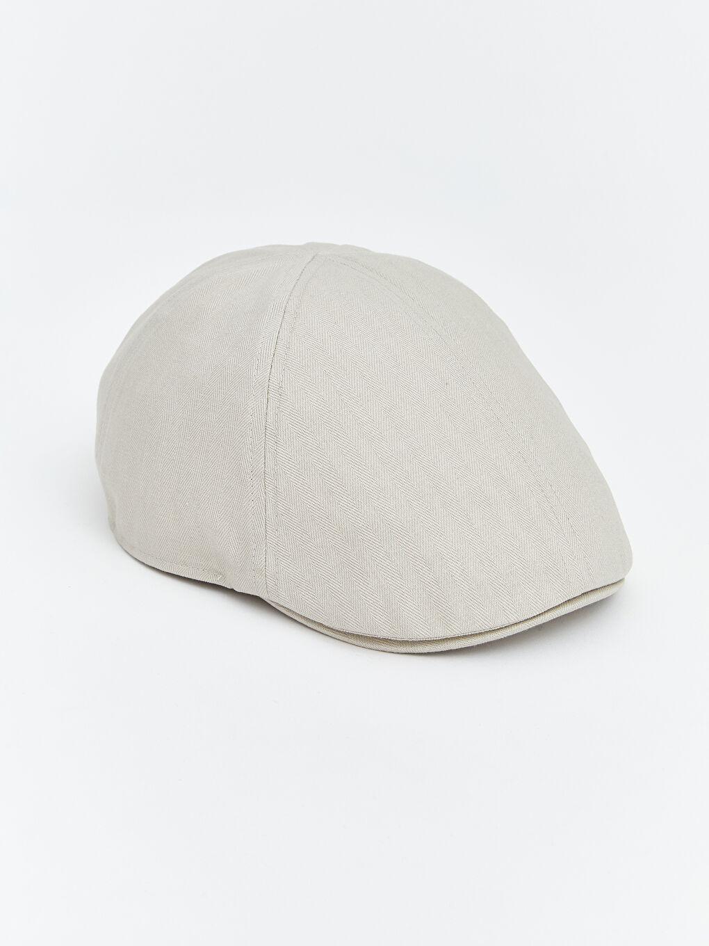 Bej Erkek Kasket Şapka-1