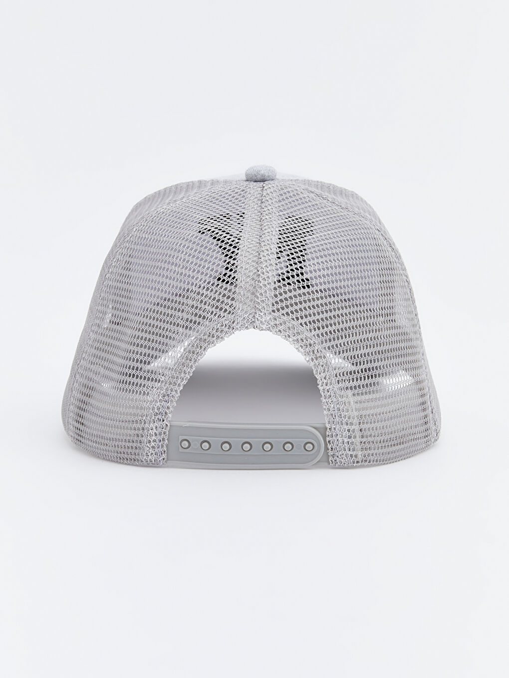 Gri NY Nakışlı Erkek Kep Şapka-2