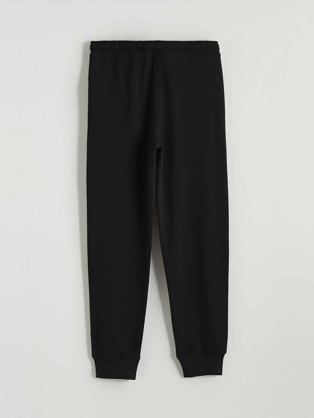 Siyah Beli Lastikli Erkek Çocuk Jogger Eşofman Altı-2