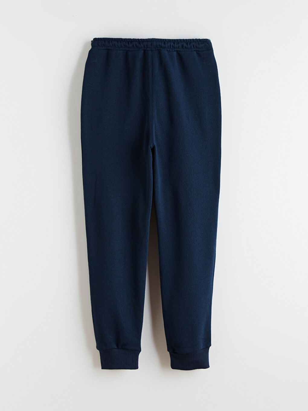 Lacivert Beli Lastikli Erkek Çocuk Jogger Eşofman Altı-2