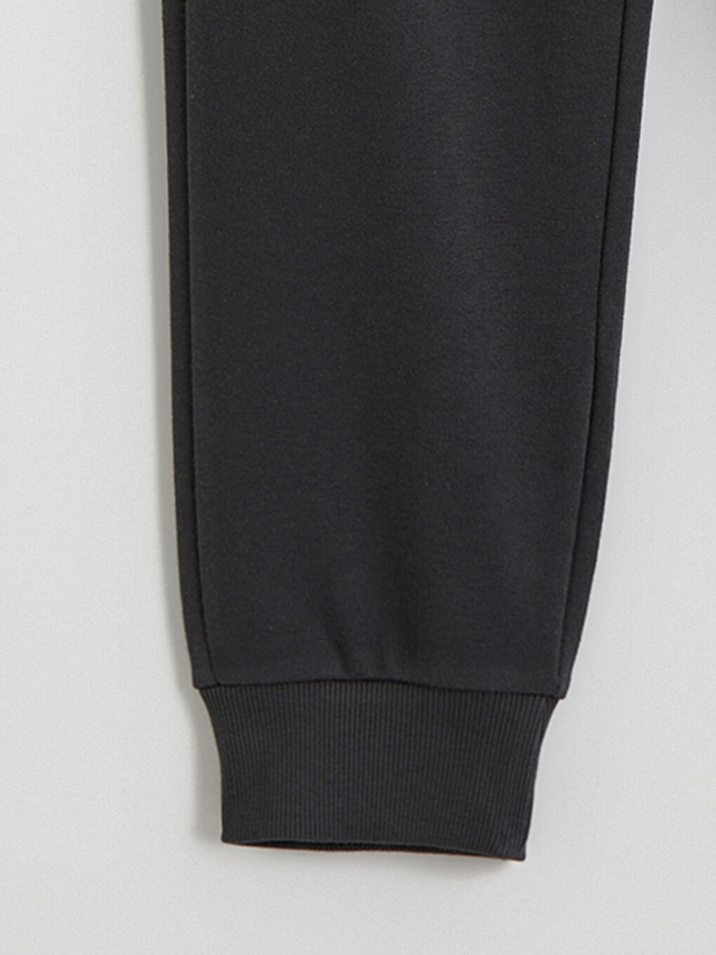 Antrasit Beli Lastikli Erkek Çocuk Jogger Eşofman Altı-1