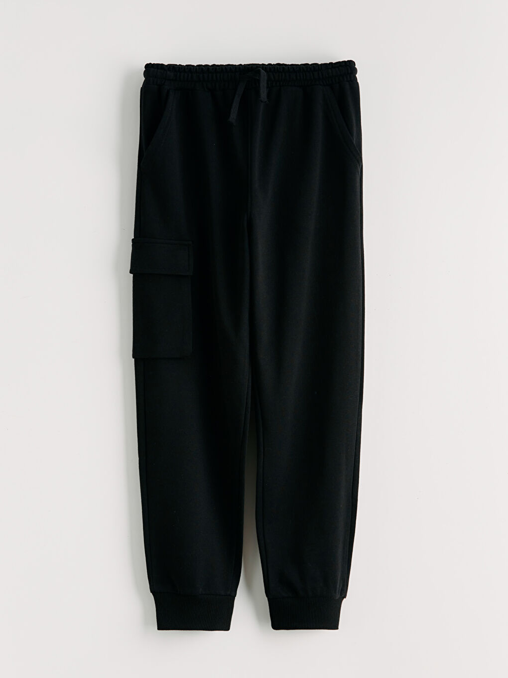 بنطال رياضي رياضي أسود ولد