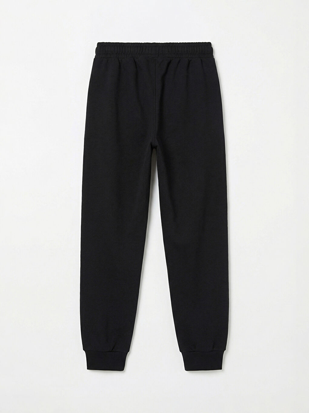 Siyah Beli Lastikli Erkek Çocuk Jogger Eşofman Altı-1