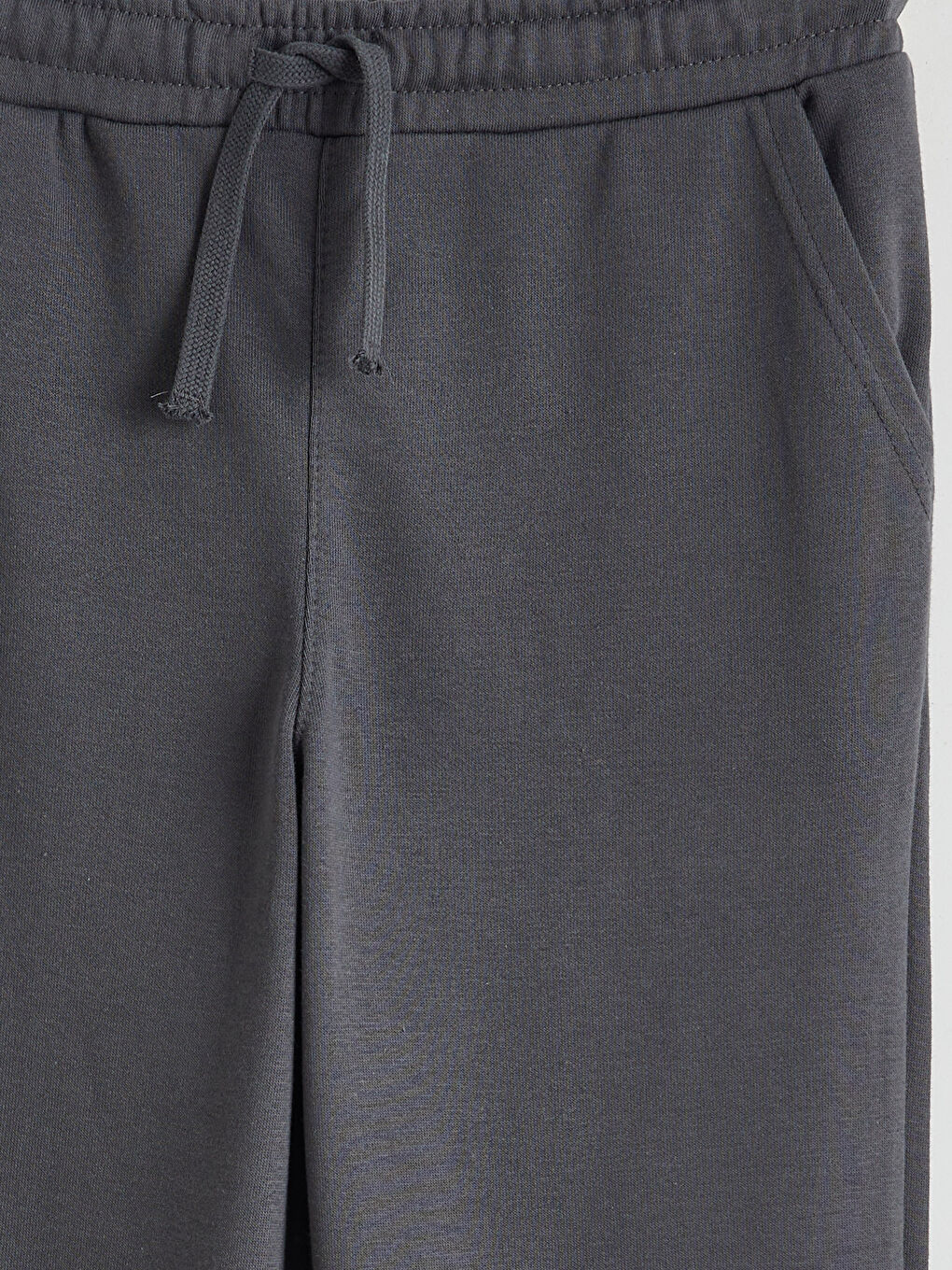 Antrasit Beli Lastikli Erkek Çocuk Jogger Eşofman Altı-2