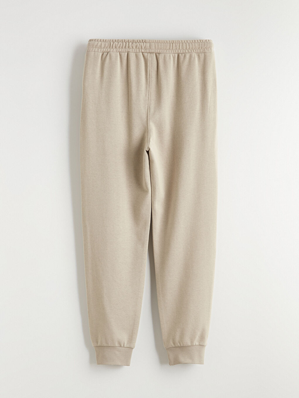 Bej Beli Lastikli Erkek Çocuk Jogger Eşofman Altı-2