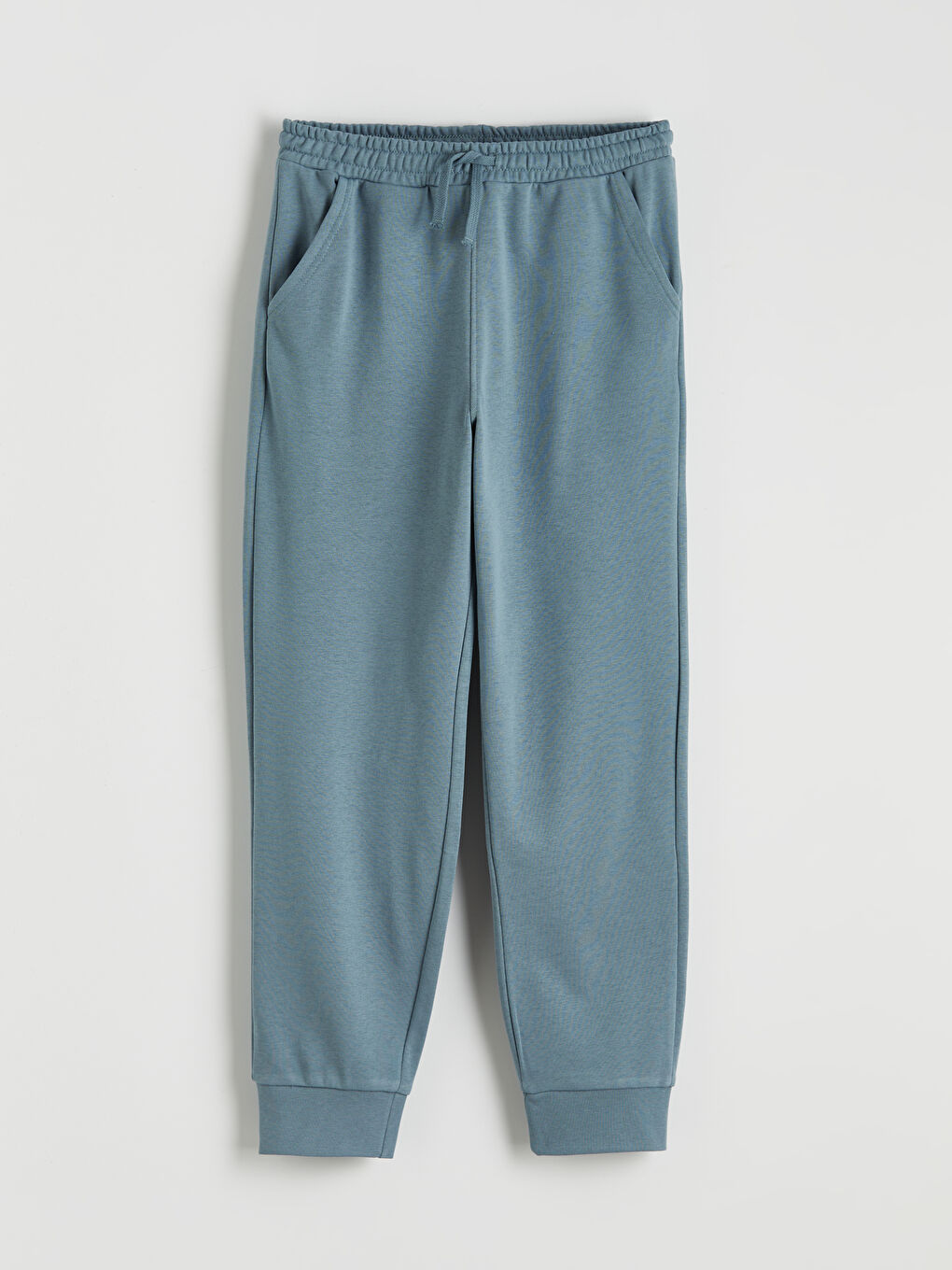 İndigo Beli Lastikli Erkek Çocuk Jogger Eşofman Altı