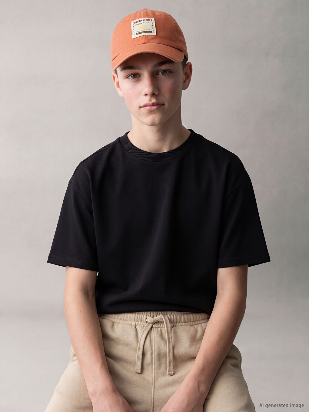 Boys' Joggers with Elastic Waistband-1