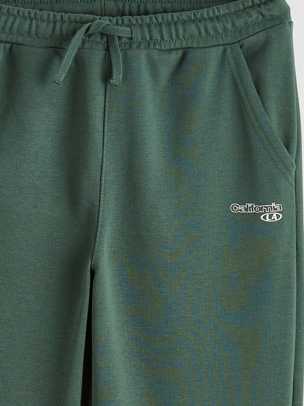 Yeşil Beli Lastikli Erkek Çocuk Jogger Eşofman Altı-3