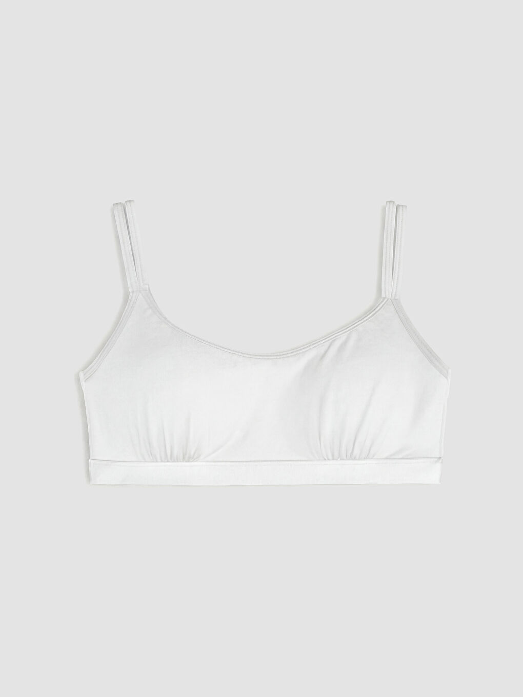 Girl WHITE Bustier Top