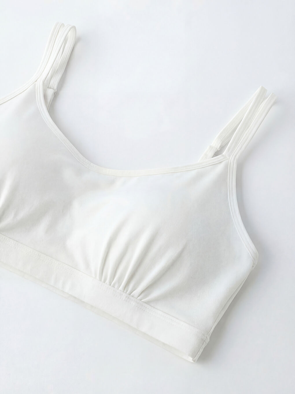 Girl WHITE Bustier Top-2