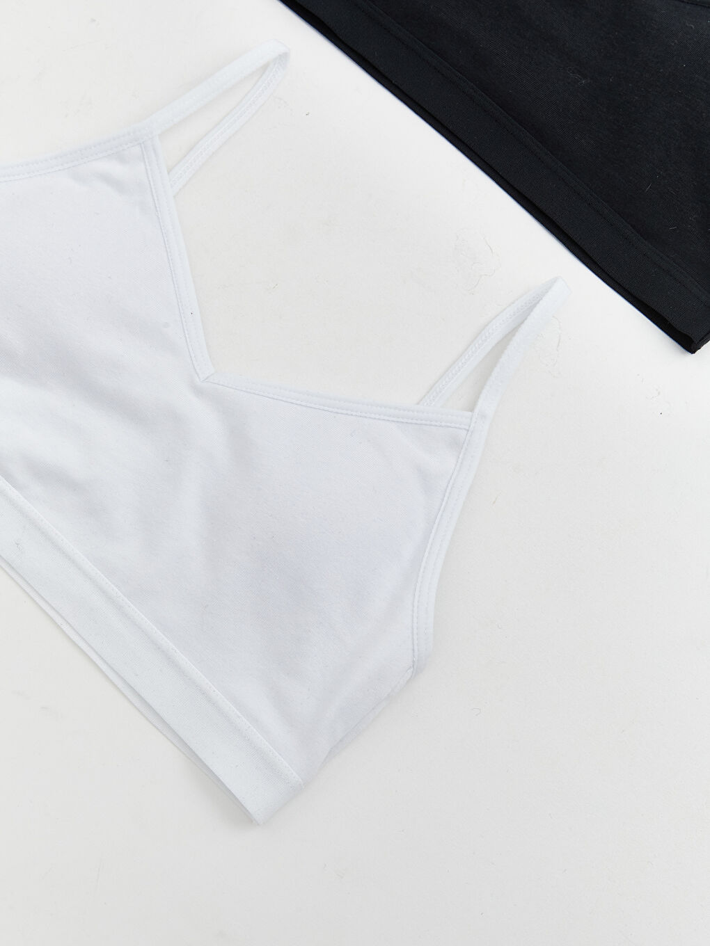 Beyaz Kız Çocuk Büstiyer 2'li-2