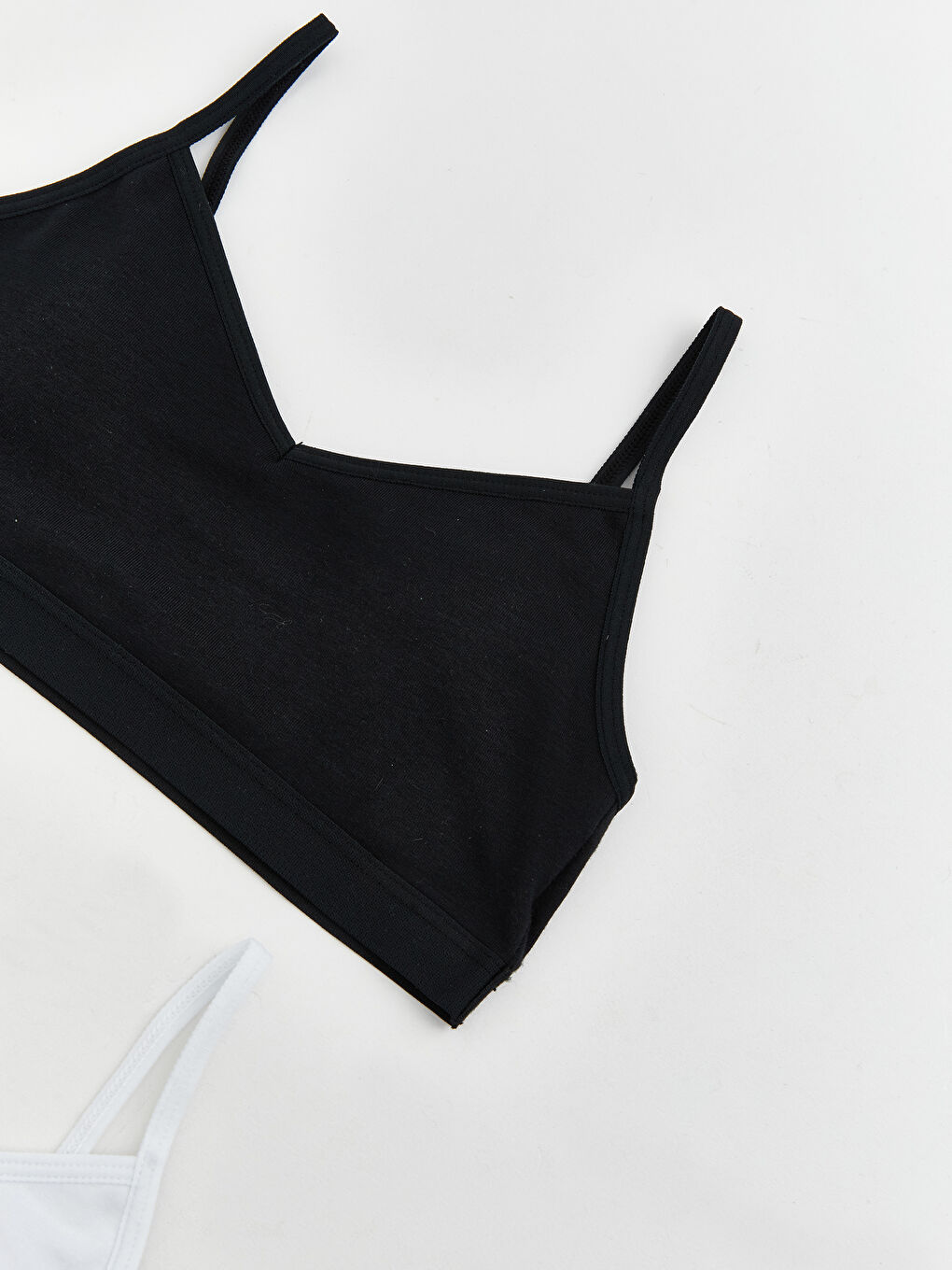 Beyaz Kız Çocuk Büstiyer 2'li-3