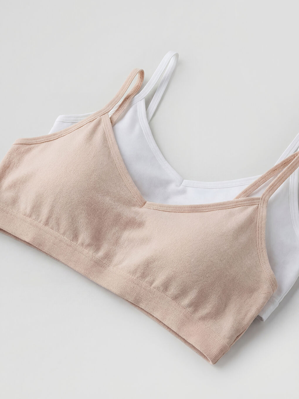 Pembe Kız Çocuk Büstiyer 2'li-2