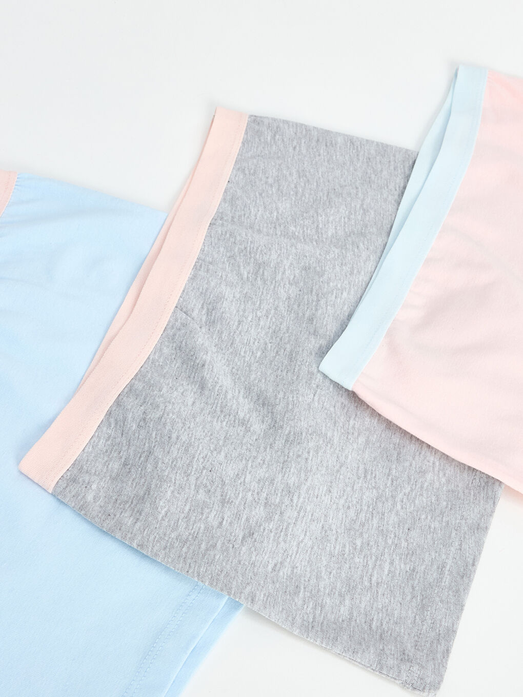 Mavi Kız Çocuk 3'lü Boxer-2