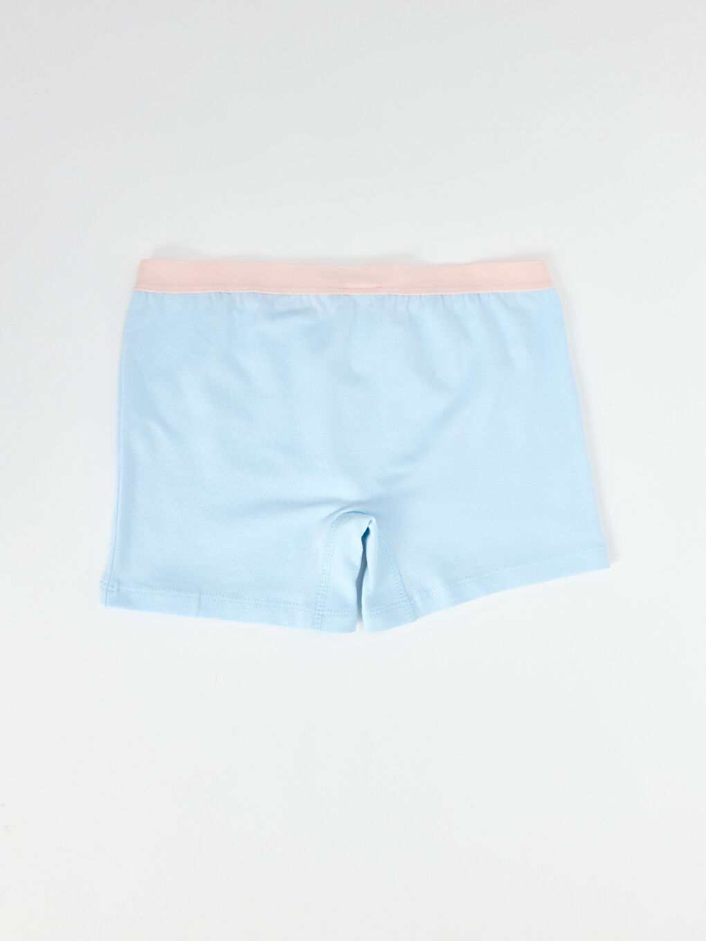Mavi Kız Çocuk 3'lü Boxer-4