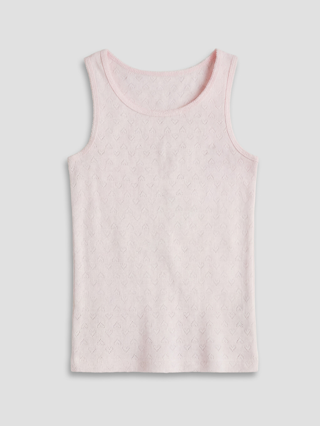 Pembe Bisiklet Yaka Kız Çocuk Atlet