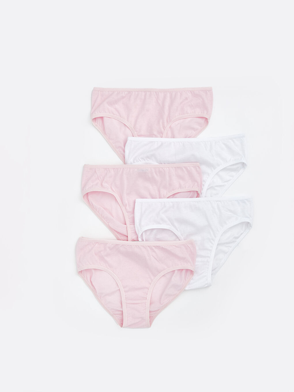 Pembe Basic Kız Çocuk Külot 5'li