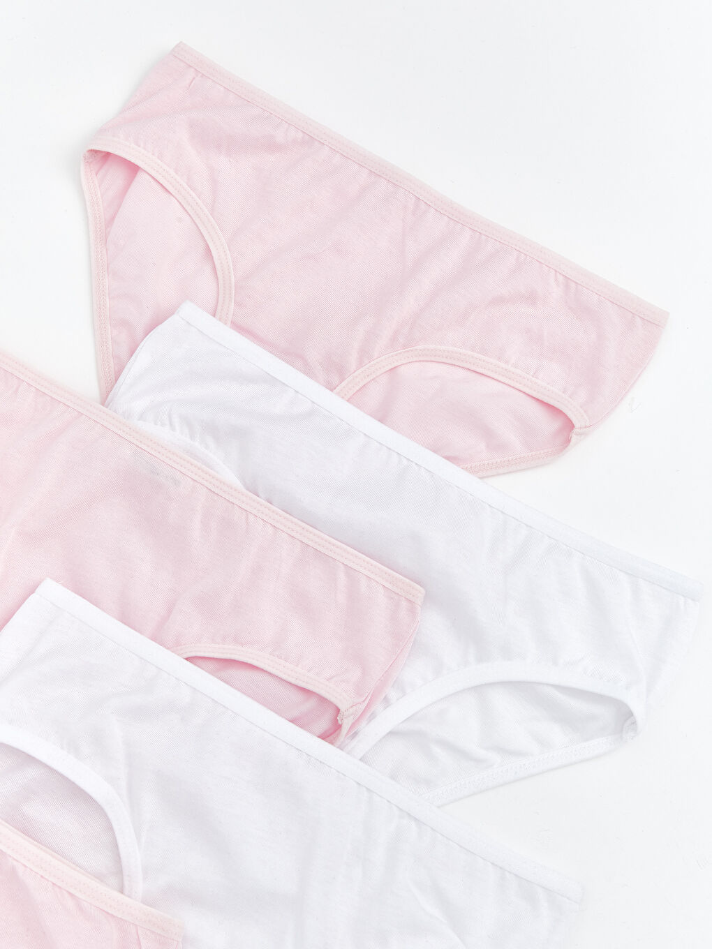 Pembe Basic Kız Çocuk Külot 5'li-1