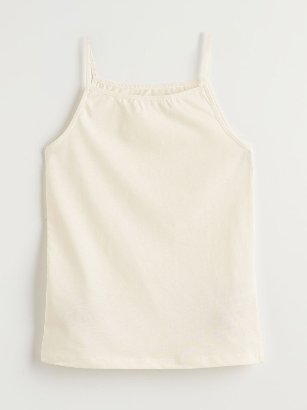 Pembe Kare Yaka Kız Çocuk Atlet 5'li-4