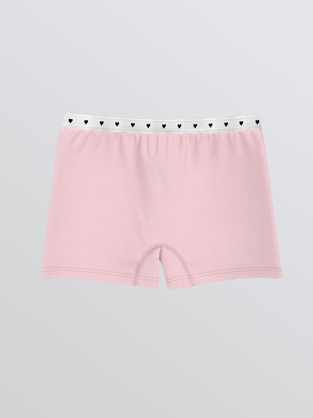 Ekru Baskılı Kız Çocuk Boxer 3'lü-1