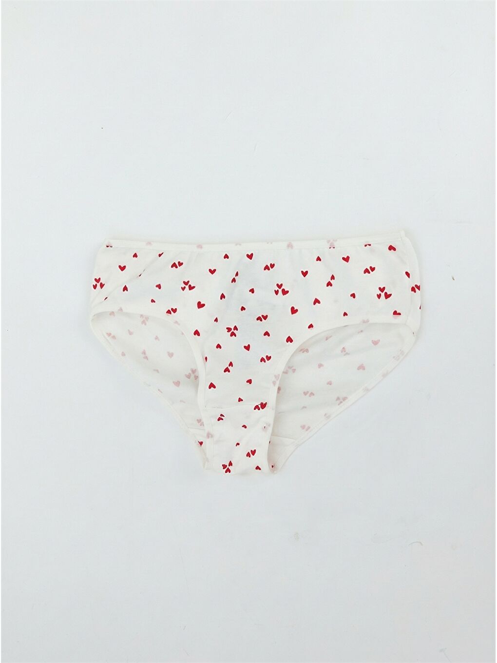Ekru Baskılı Kız Çocuk Külot 3'lü-1