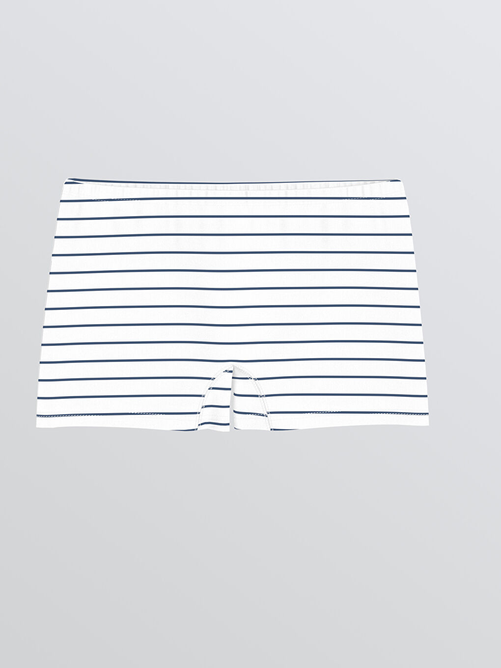 Mavi Kız Çocuk Çizgili Boxer